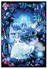 Tenyo In Stained Art Gyutto Series Jigsaw Puzzle Disney A End with Service Card (Tenyo) [Made Japan] 500-Piece Cinderella Dream's (25x36cm)