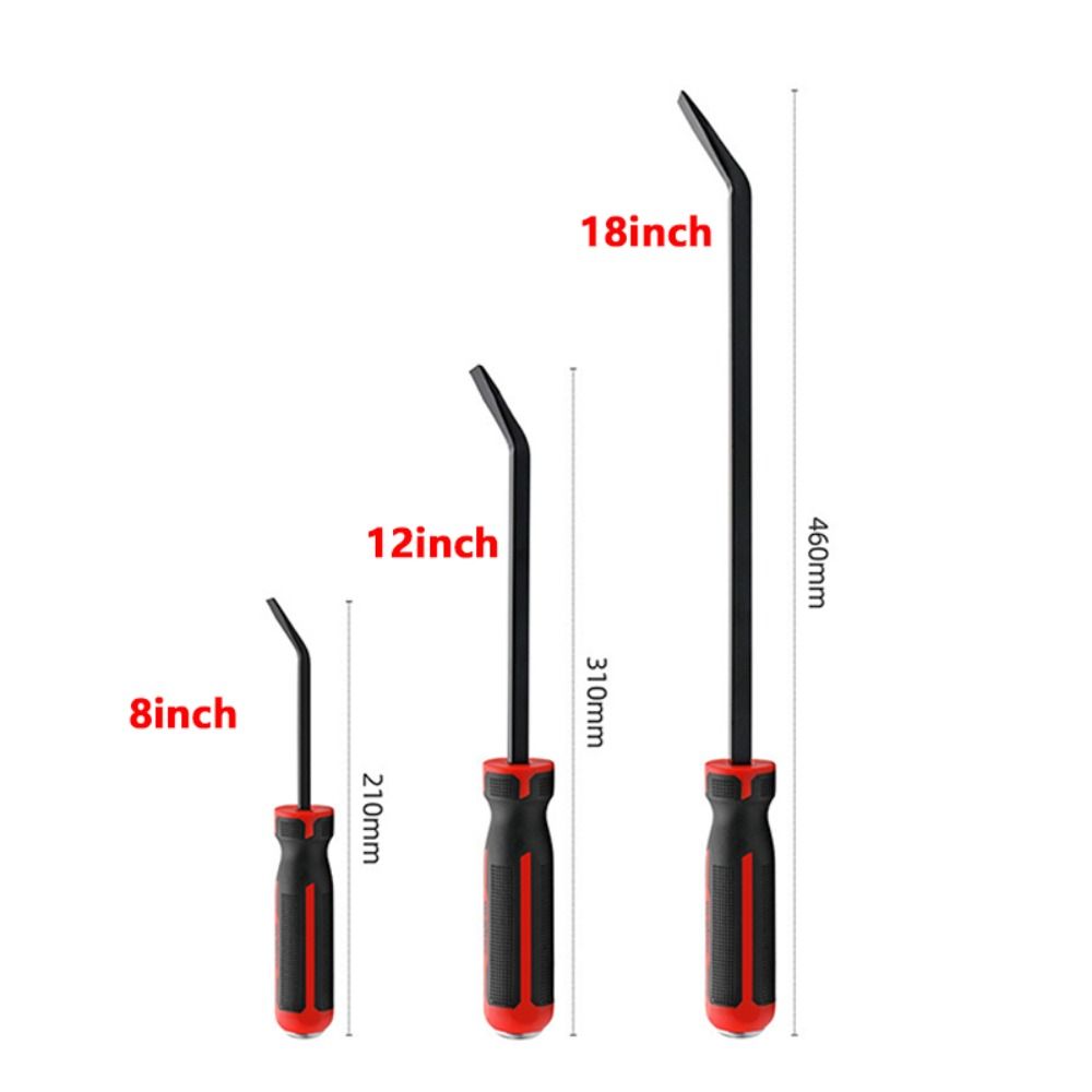 30° Long Tire Crowbar CV-R Car Pry Bar Multi-Function Heavy Duty Crowbar