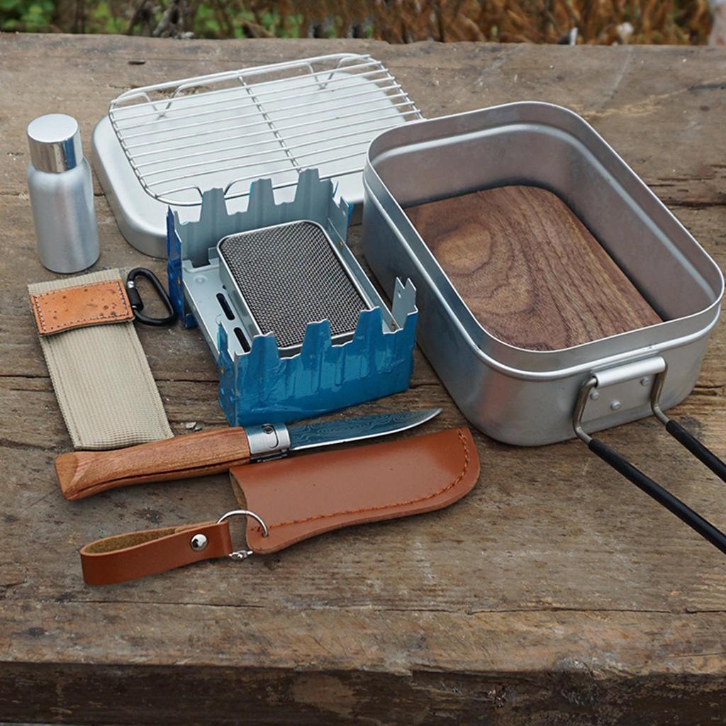Outdoor Camping Cookware for Hiking, Travel Picnic Fihsing,