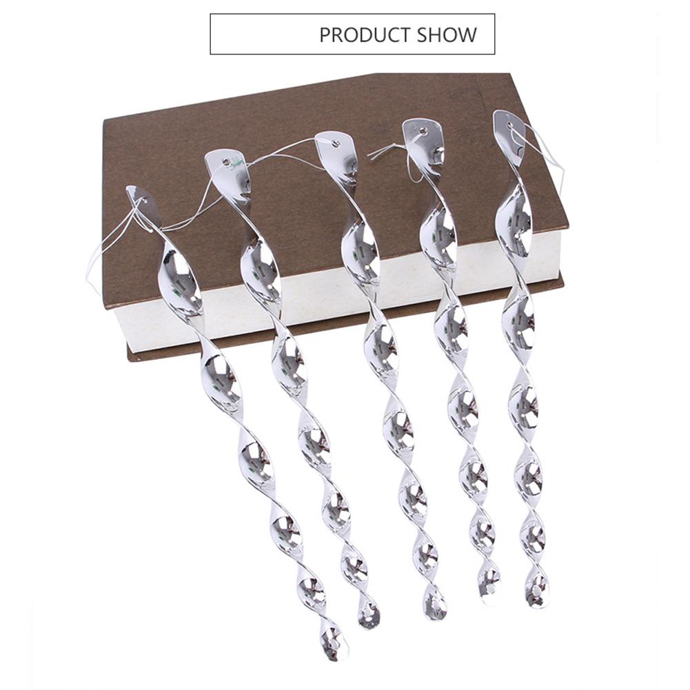 5 Pcs/set Bird Repellent Rod Wind Twisting Scare Rod Spiral Deterrent Reflective Anti-bird Tool