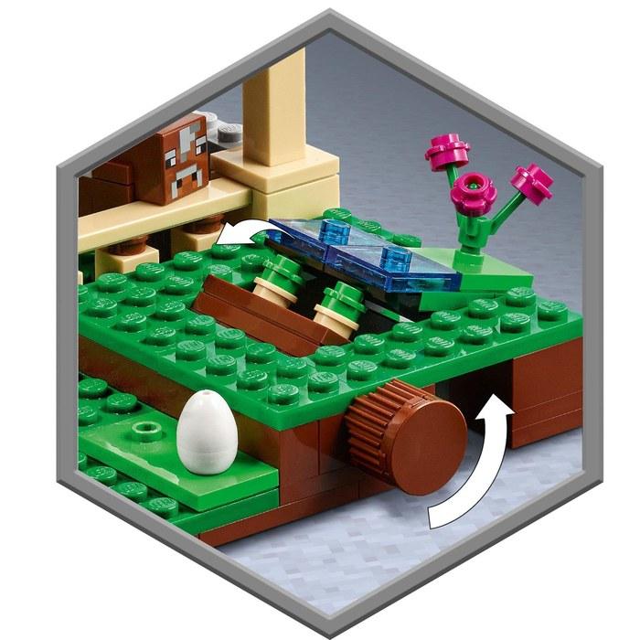 LEGO Minecraft Red Horse Stable 21187 Multicolor