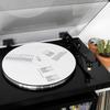 Accurate Vinyl Record Pickup Calibration Plate Acrylic Record Player Turntable Adjustment Tool