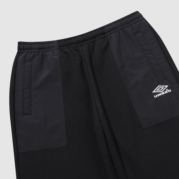 UMBRO Hbl Гибридные трикотажные брюки-джоггеры Черные (Uq321Cfp97)
