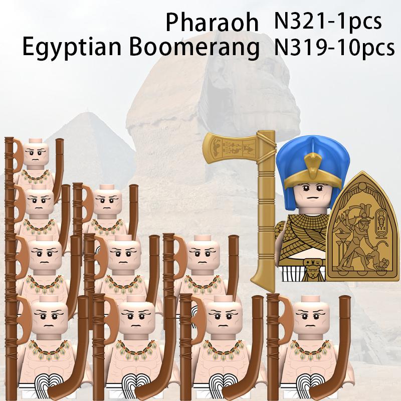 11 шт. средневековый тевтонский рыцарь строительный блок древний египетский солдат фигурка военный замок оружие аксессуары кирпичи игрушка детский подарок N321