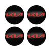MYMX8 4pcs 56mm Car Wheel Center Cover Stickers Hub Cap Accessories For KIA EV6 Sorento Niro Stinger Ceed Carnival K5 K9 Soul Carens