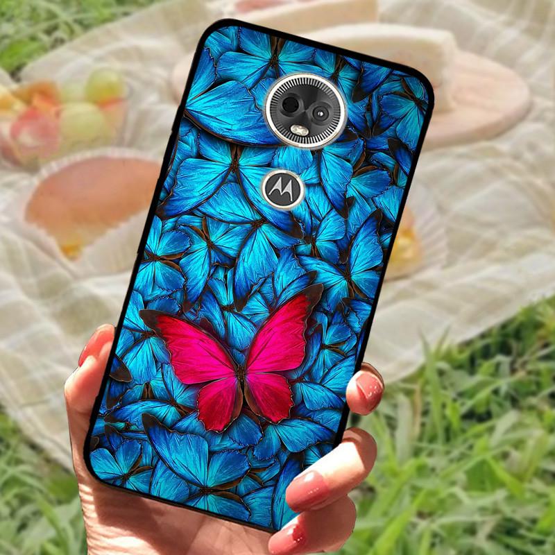 Для Moto E5 / E5 Play EU Чехол Силиконовый Мягкий Ударопрочный ТПУ Задняя Крышка для Motorola Moto E5Plus / E5 Plus Capa E5Play E 5 Мрамор