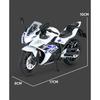 1/12 Suzuki GSX-250R Alloy Racing Мотоцикл Модель Моделирование Литой Металлический Мотоцикл Соревнование Модель Коллекционная Игрушка Подарок Детям