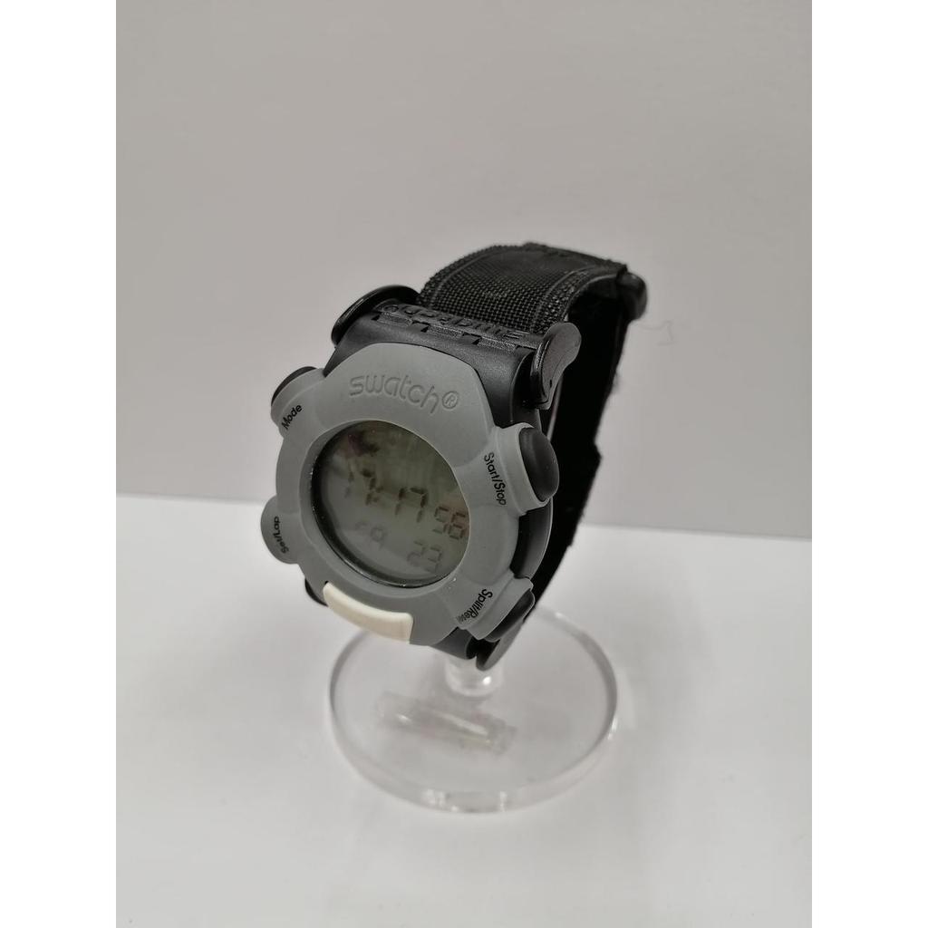 Б/у SWATCH BLKGRY/4301/9173/ремонт ремешка цифровые часы