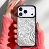 Модный абстрактный арт-чехол-волна для iPhone 17 16 15 14 13 Pro Max Задняя крышка для 12 11 Pro Coque