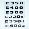 3d Chrome Logo E43 E63 E200 E220 E300 E350 Letters 4MATIC Badge Car Rear Star Sticker AMG Emblem For Mercedes Benz W213 E Class MH0
