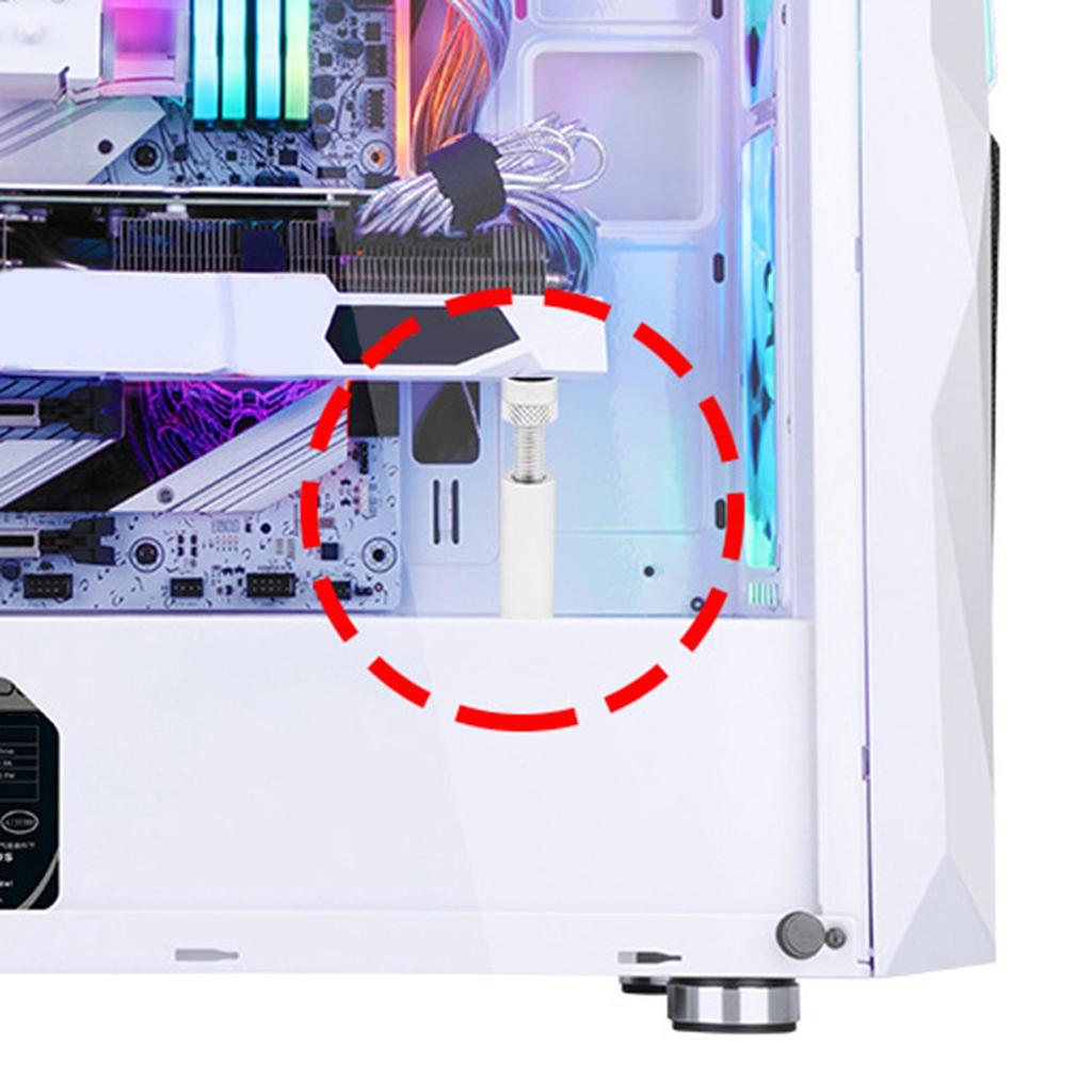 Telescopic Graphics Card Holder Lightweight Vertical Mount GPU Stand for Desktop