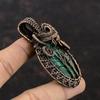 Tree Of Life Malachite Pendant Copper Wire Wrapped Pendant Tree Of Life Jewelry Handmade Gemstone Pendant Copper Wire Wrap Jewelry For Gift