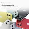 Snowkids Minimalist Transparent TPU Anti-Drop iPhone Case