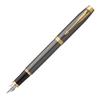 PARKER Fountain Pen IM Gray GT Fine Point Gift Box Gift Present Luxury Regular Import 2213800