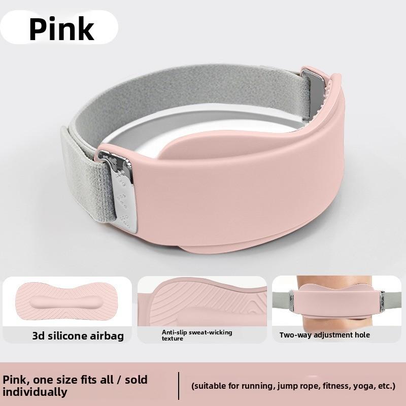 Airbag Silicone Patellar Band for Professional Running, Providing Shock Absorption and Fixation for The Meniscus, Adjustable Sports Knee Brace