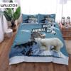 Набор пододеяльников ко Дню защиты животных UK Single Double Queen US Twin Full King Size Постельное белье