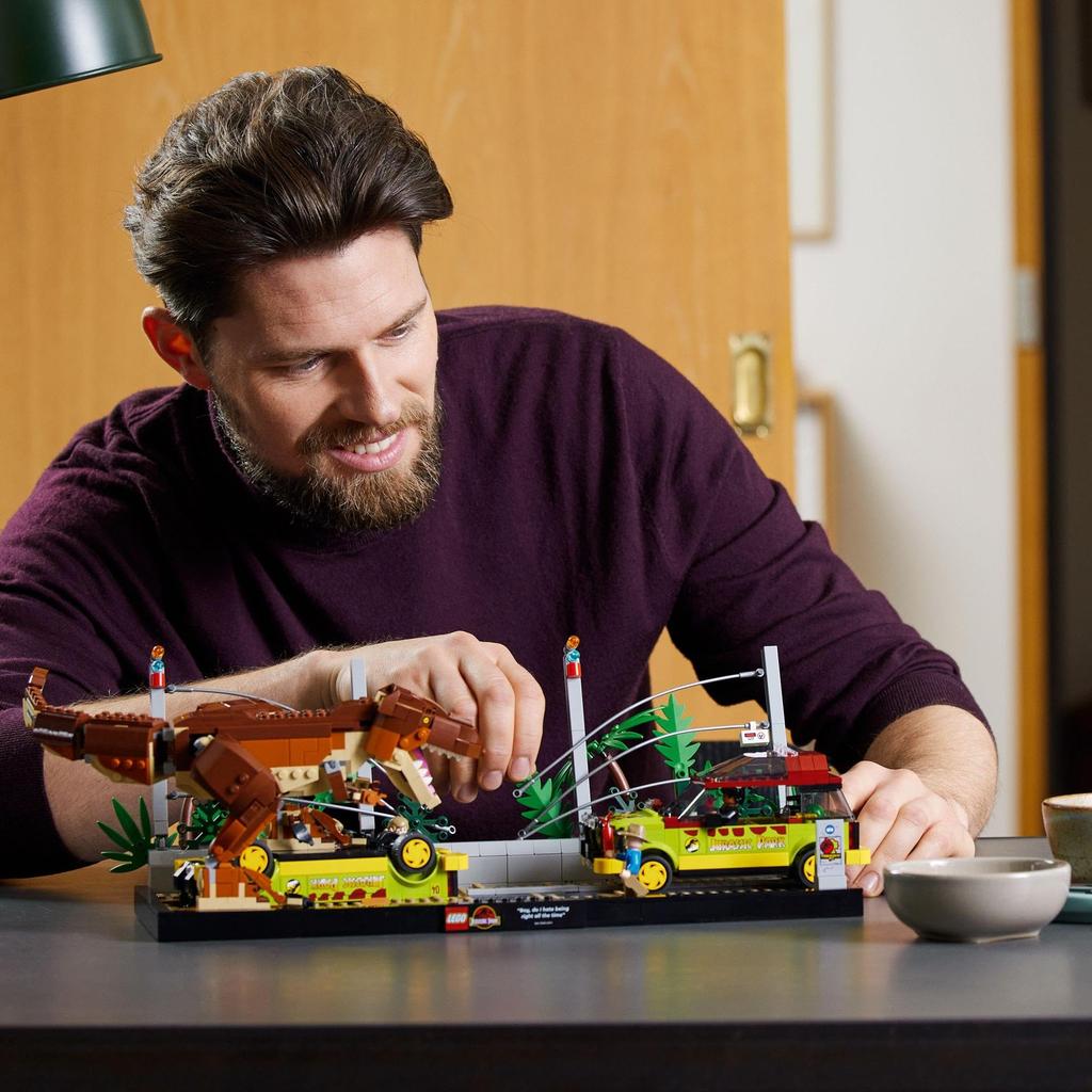 LEGO Jurassic World Ярость Тираннозавра Подарок на день рождения 76956 Игрушечные блоки Подарок Динозавр для мальчиков, девочек и взрослых
