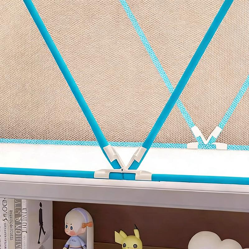 Складная москитная сетка Хорошая вентиляция 1-3 человека Предотвращает падение детей с кровати