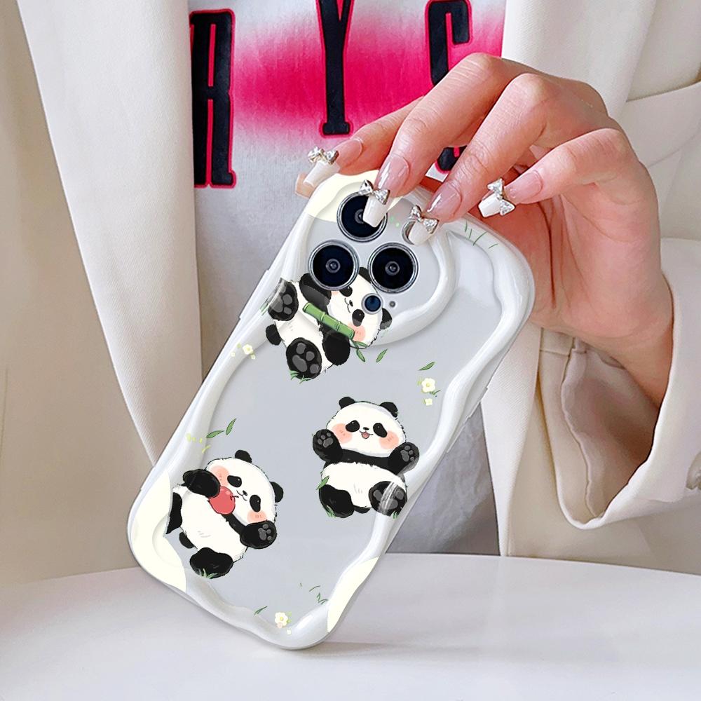 Мультяшный узор кремовая текстура чехол волнистый край мягкий силиконовый чехол для телефона чехол для iPhone Samsung Huawei Honor Xiaomi Redmi Infinix Tecno