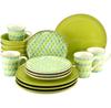 CreaTable Cordoba Dinnerware Set, 16 Pieces (22892)