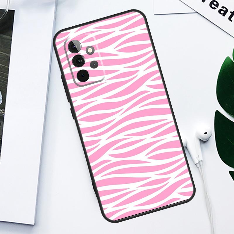Cow Zebra Pattern Phone Case For Samsung Galaxy A34 A54 A14 A32 A12 A13 A33 A22 A52 A72 A23 A53 A73 A51 A71