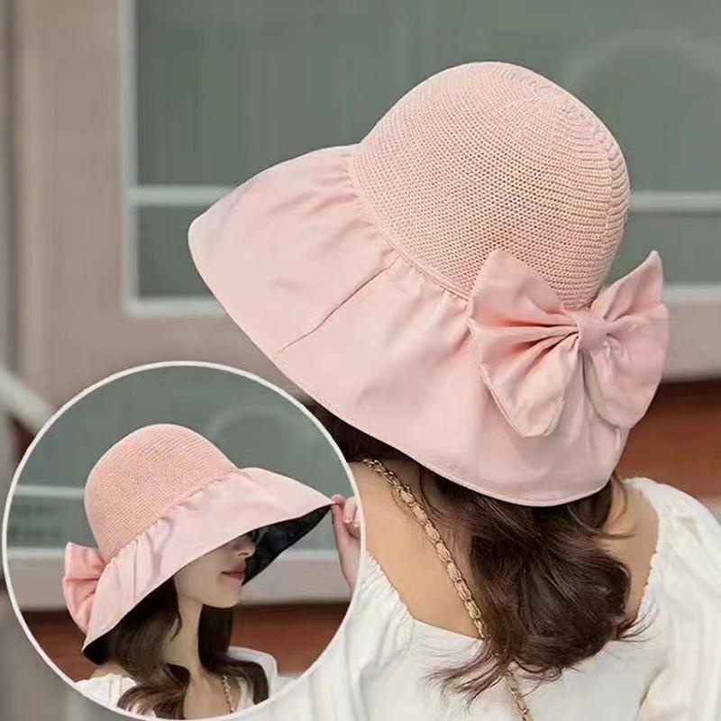 Весенне-летняя шляпа для женщин с большими широкими полями, женская панама, сплошной цвет, складная УФ-защита, уличная пляжная панама, шляпа от солнца