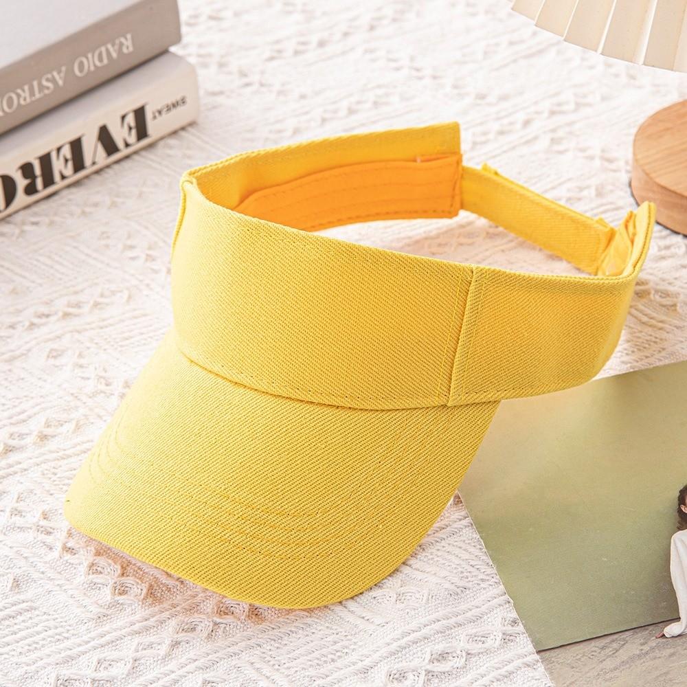 Solid Color Baseball Cap Breathable Duck Tongue Hat High Quality Sun Visor Caps Outdoor Sport