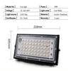 Led  Floodlight 50w 220v Outdoor Waterproof Energy Conservation Yard Football Garden Light