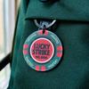 Original LuckyStrike Lucky Chip Car Keychain Pendant American Retro Lucky Jackpot777