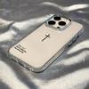 Простой Прозрачный Чехол для Телефона с Крестом Иисуса Для IPhone 17 16 15 14 13 12 11 Pro Max Air Plus Прозрачная Задняя Защитная Крышка Funda