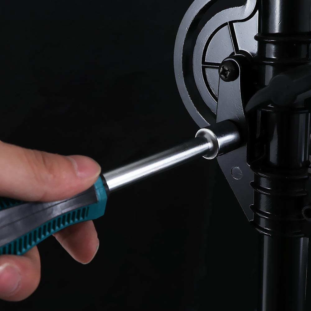 Metal Anti-slip Handle Hex Nut Key Wrench Nutdriver Socket Driver Screwdriver