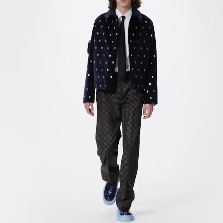 Louis Vuitton Куртки и пальто SS23 Мужские Темно-синий 1AATJQ