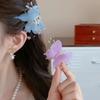 Large Simulated Butterfly Grab Clips Elegant Fashion Lady's Bangs Side Shark Clip Headress