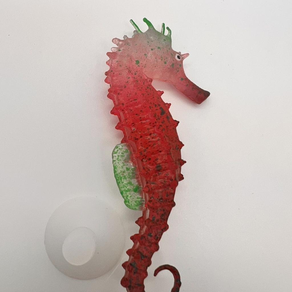 Simulated Luminous Seahorse Fish Tank Decoration, Fake Fish Ornaments, Aquarium Ocean Floor Decoration
