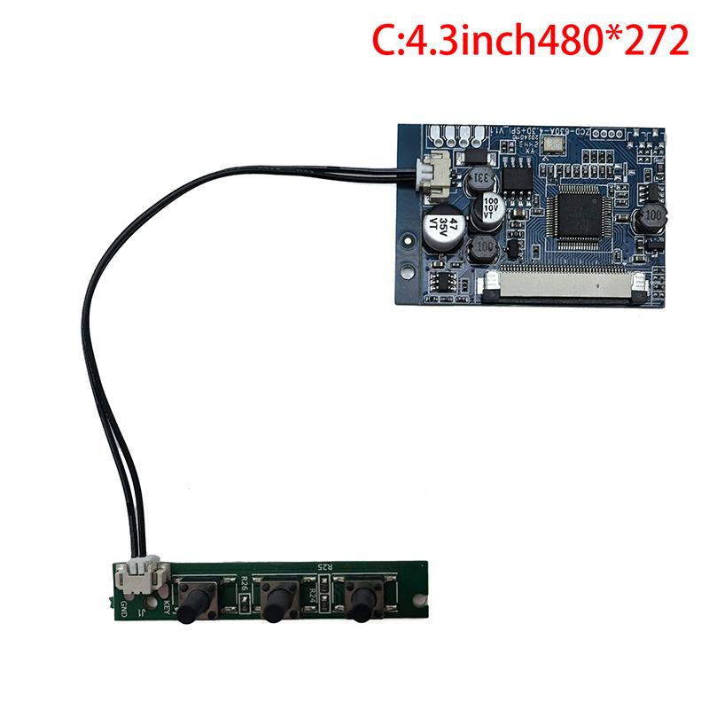 4.3/5Inch Lcd Display Driver Board Module Kit Monitor For Car Av Digital Photo Frame Multi-Function