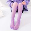 Модные эластичные нейлоновые сетчатые колготки с блестками и кристаллами для девочек, ажурные колготки со стразами, детские чулки