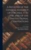 Книга A Register of the General Assembly of Virginia, 1776-1918, and of the Constitutional Conventions