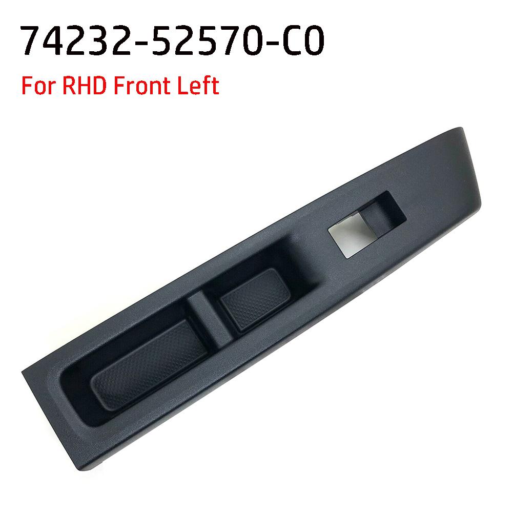 For Toyota For Vitz For Yaris 2010-2014 ABS Car Window Glass Lift Switch Button Panel Trim Cover Stickers Front Left/right