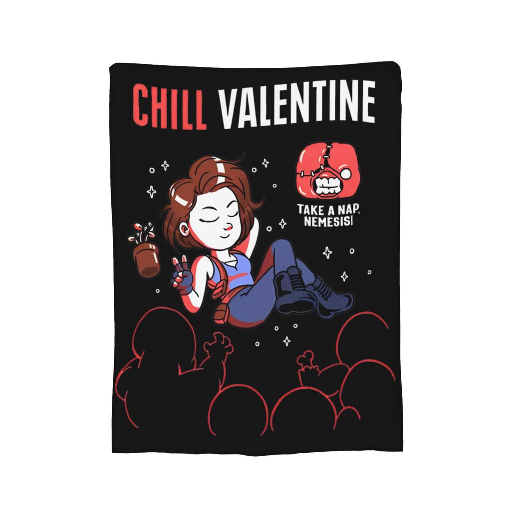 Злобные жители Остерегайтесь Крысиного одеяла Фланелевый принт Леон Кеннеди Ультрамягкое покрывало для постели Наружные покрывала