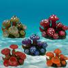 Mushroom Cluster Crafts Simulation Mushroom FishTank Landscaped Decoration Colorful FishTank Sea Creature Mushroom