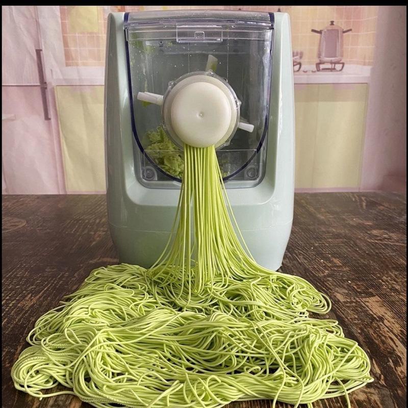 Fully Automatic Electric Noodle Press & Dough Mixer - Small, Multifunctional Machine for Homemade Noodles & Dumpling Skins