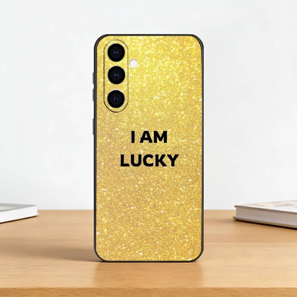 Чехол для телефона Money Gold A-Art для Samsung Galaxy A73, A72, A71, A70, A53, A52, A51, Другие Мягкий Черный Чехол