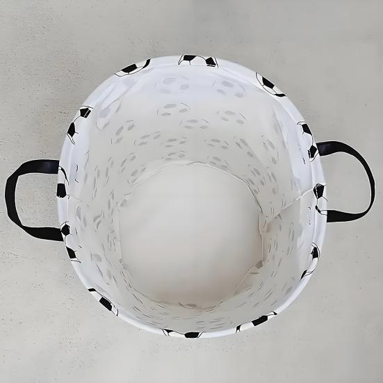 Yousheng Складная корзина для белья большой вместимости, складная корзина для одежды с ручками, принт футбольного мяча, корзина для хранения белья, детских игрушек, для детской