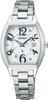 [Seiko Watch] Rukia Standard Collection Tonneau Type Solar Radio SSVW213 Women's Silver