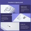 Беспроводная механическая Bluetooth-клавиатура - 100 клавиш, трехрежимная, компактный дизайн, настраиваемая для офиса, с горячей заменой переключателей