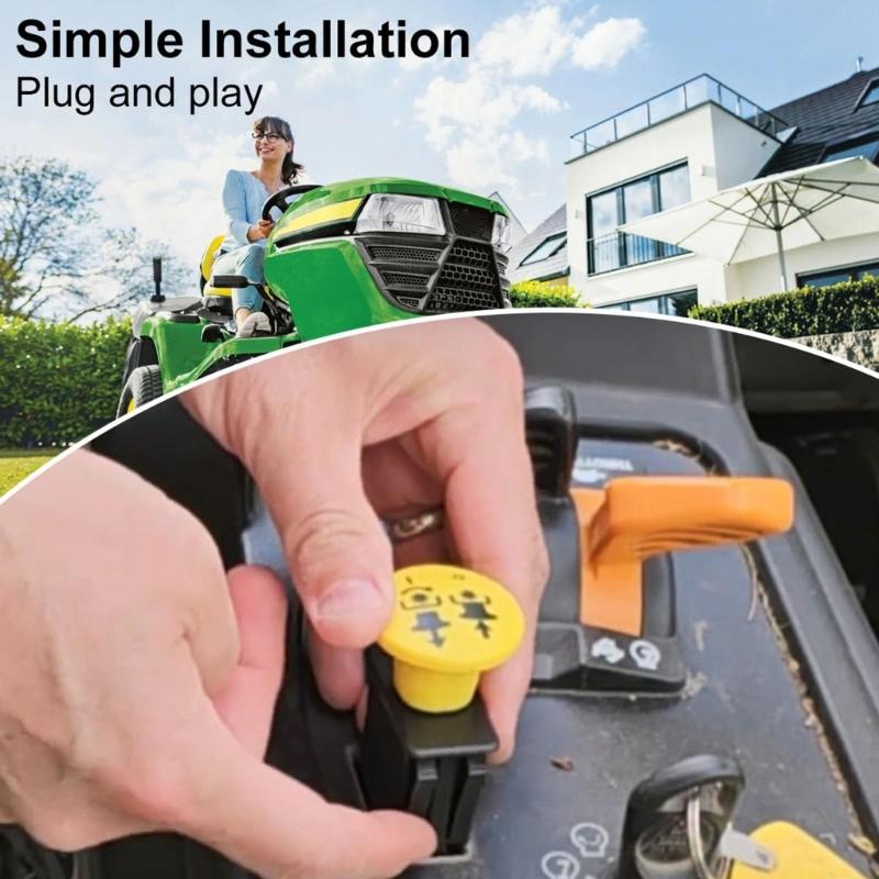 7 Pin Emergency Stop Button IP65 Waterproof Dustproof For Lawn Mowers And Outdoor Machinery