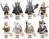 TV6409 Lord Rings Elves Orcs Army Dwarf Rohan Mini Action Toy Figures Building Blocks Assembly Toys for Kids Birthday Gift