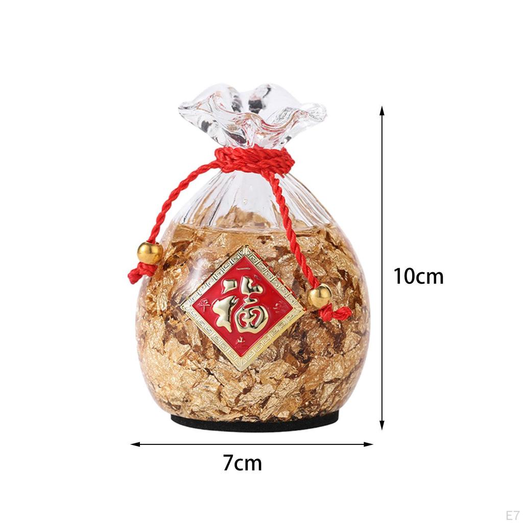 Настольная фигурка богатства, удача, фэн-шуй, статуя бассейна с сокровищами, скульптура процветания для