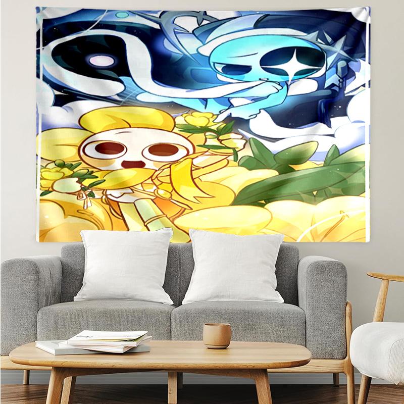 1PC Colorful Cartoon Dandy Tapestry Accessories Playroom Tapestry, for Bedroom,Livingroom, dormitory Room Wall Decor Fan Birthday Gifts