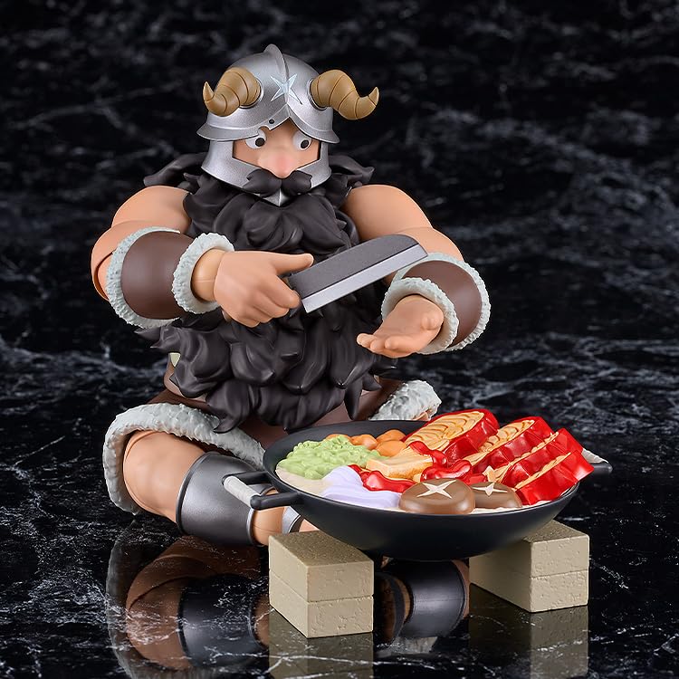 Max Factory figma Dungeon Meshi Senshi Plastic Painted Movable Figure Non-scale